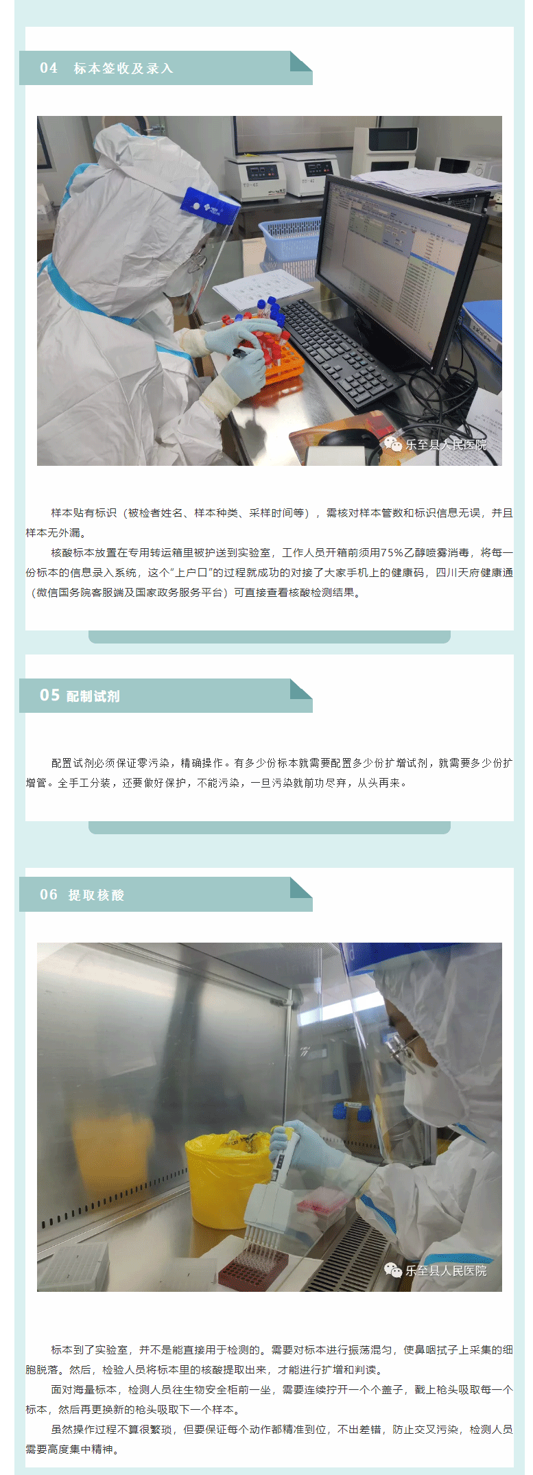揭秘！乐至县人民医院核酸检测结果是怎么出炉的？_07.gif