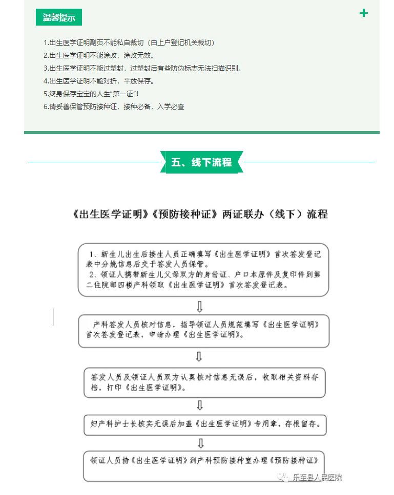 【便民举措】乐至县人民医院双证联办，一次搞定《出生医学证明》和《预防接种证》_05.jpg